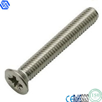 Stainless Steel Blue Zinc Philips Csk Machines Screws